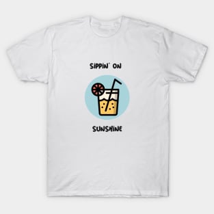 Sippin' on Sunshine Summer T-Shirt